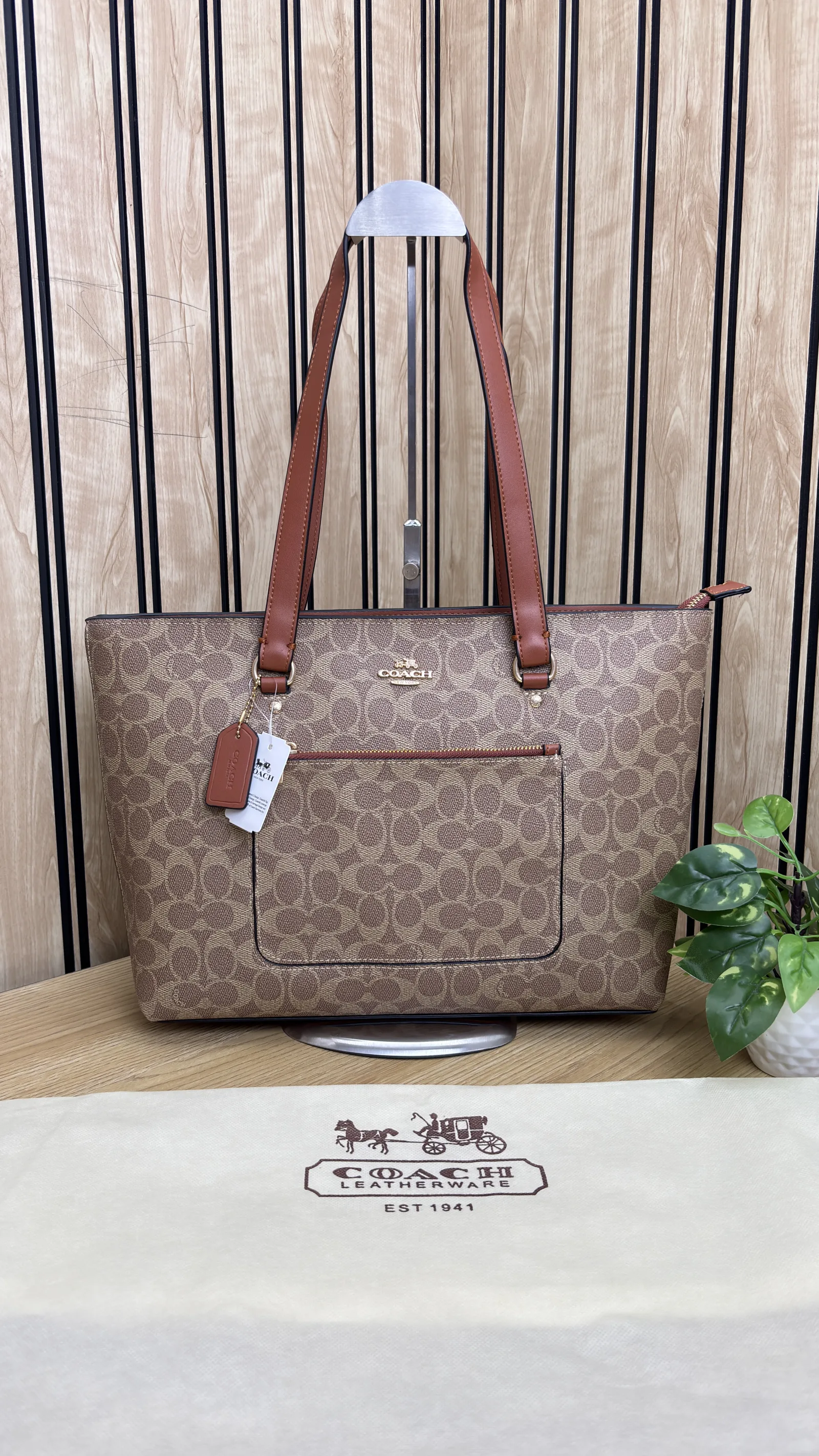 COACH STATION TOTE 