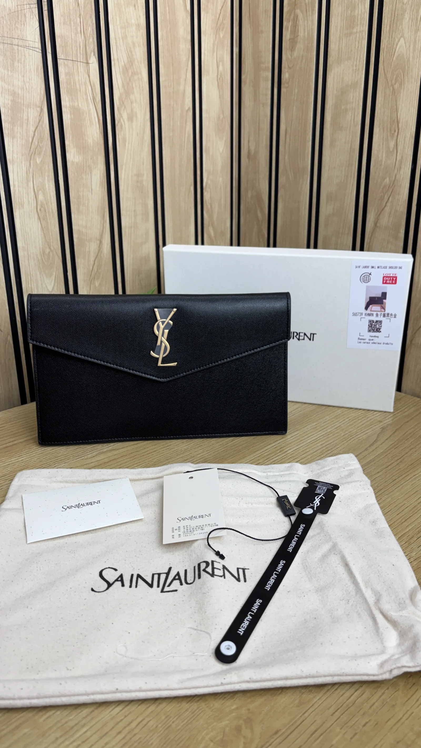 YSL WOMENS UPTOWN POUCH