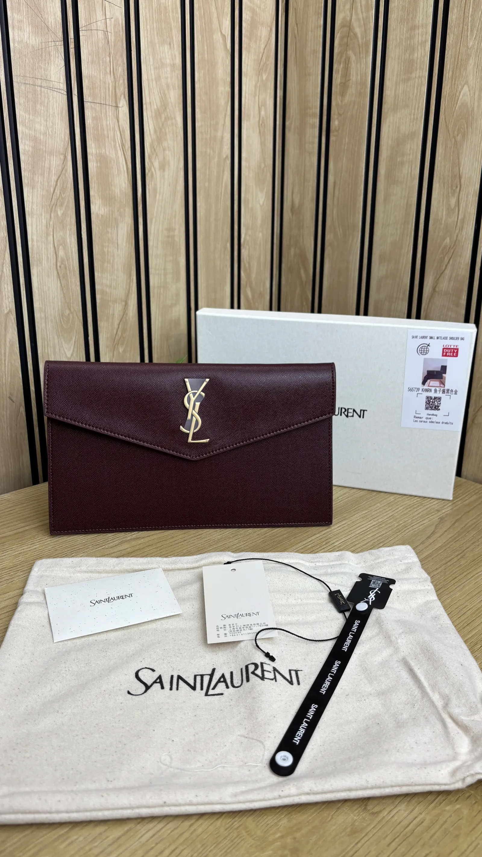 YSL WOMENS UPTOWN POUCH