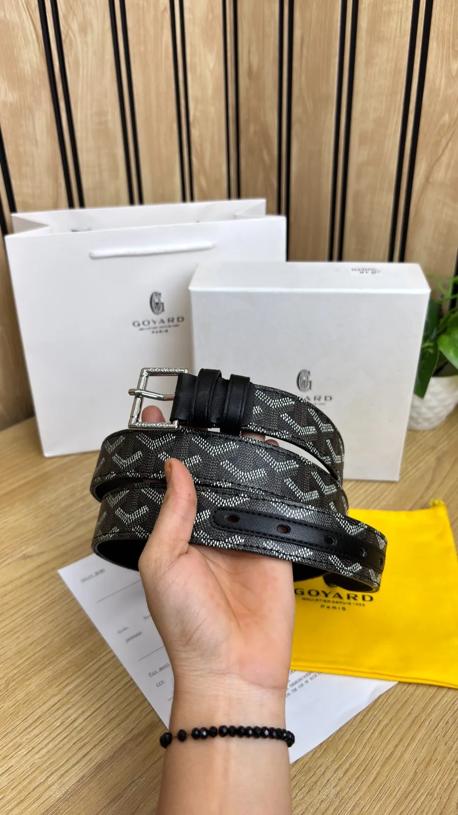 GOYARD BELT 0017