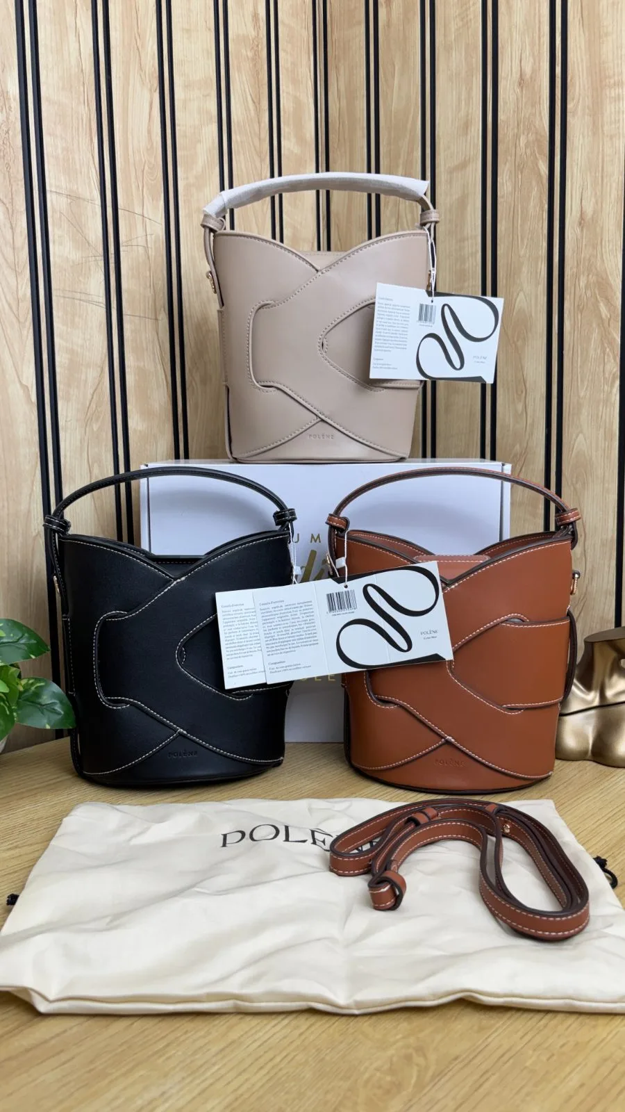 *POLENE NODDE SEAU BUCKET BAG(UA STOCK)*