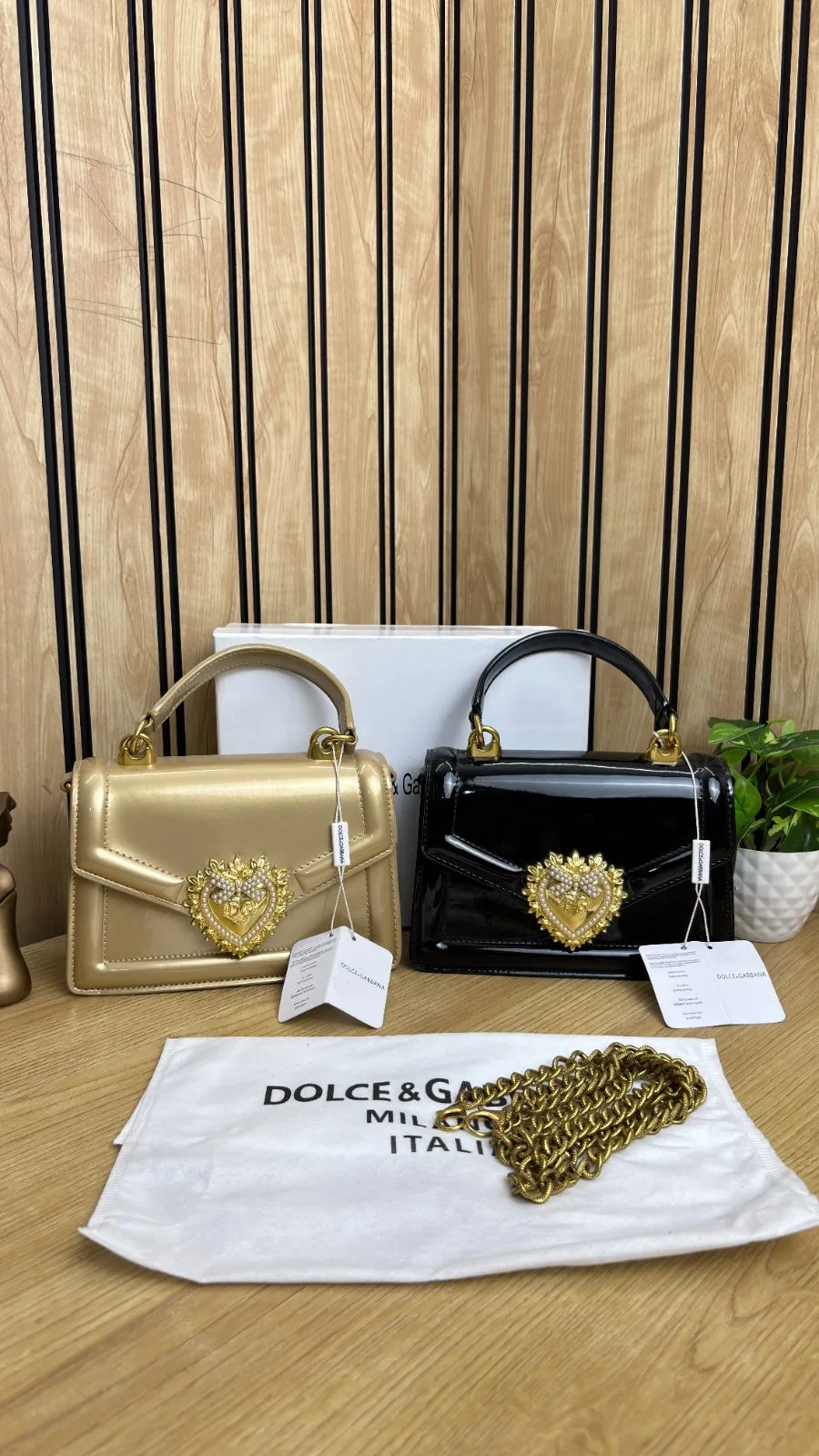 DOLCE & GABBANA SMALL DEVOTION BAG