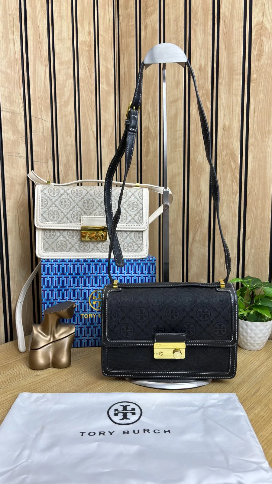 TORY BURCH T MONOGRAM SHOULDER BAG