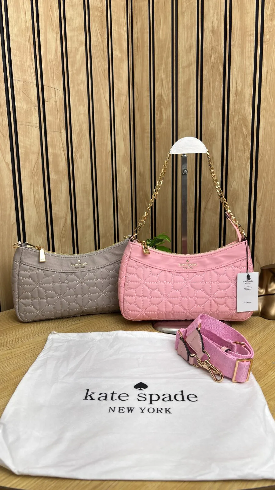 KATE SPADE QUILTED MEDIUM CROSSBODY BAG
