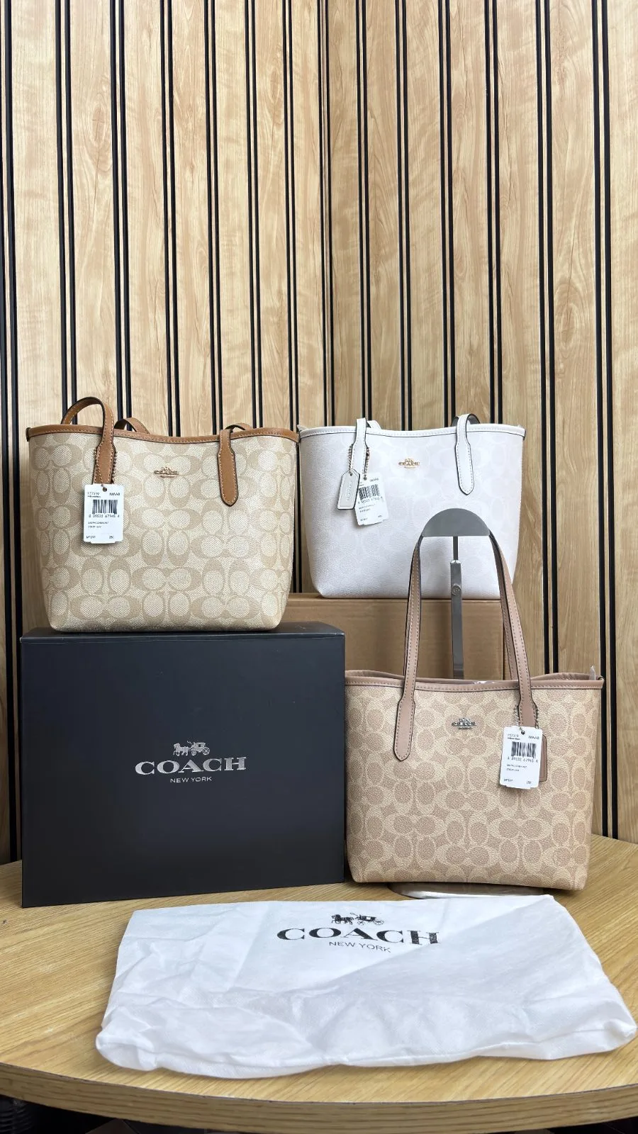 COACH CITY TOTE MINI