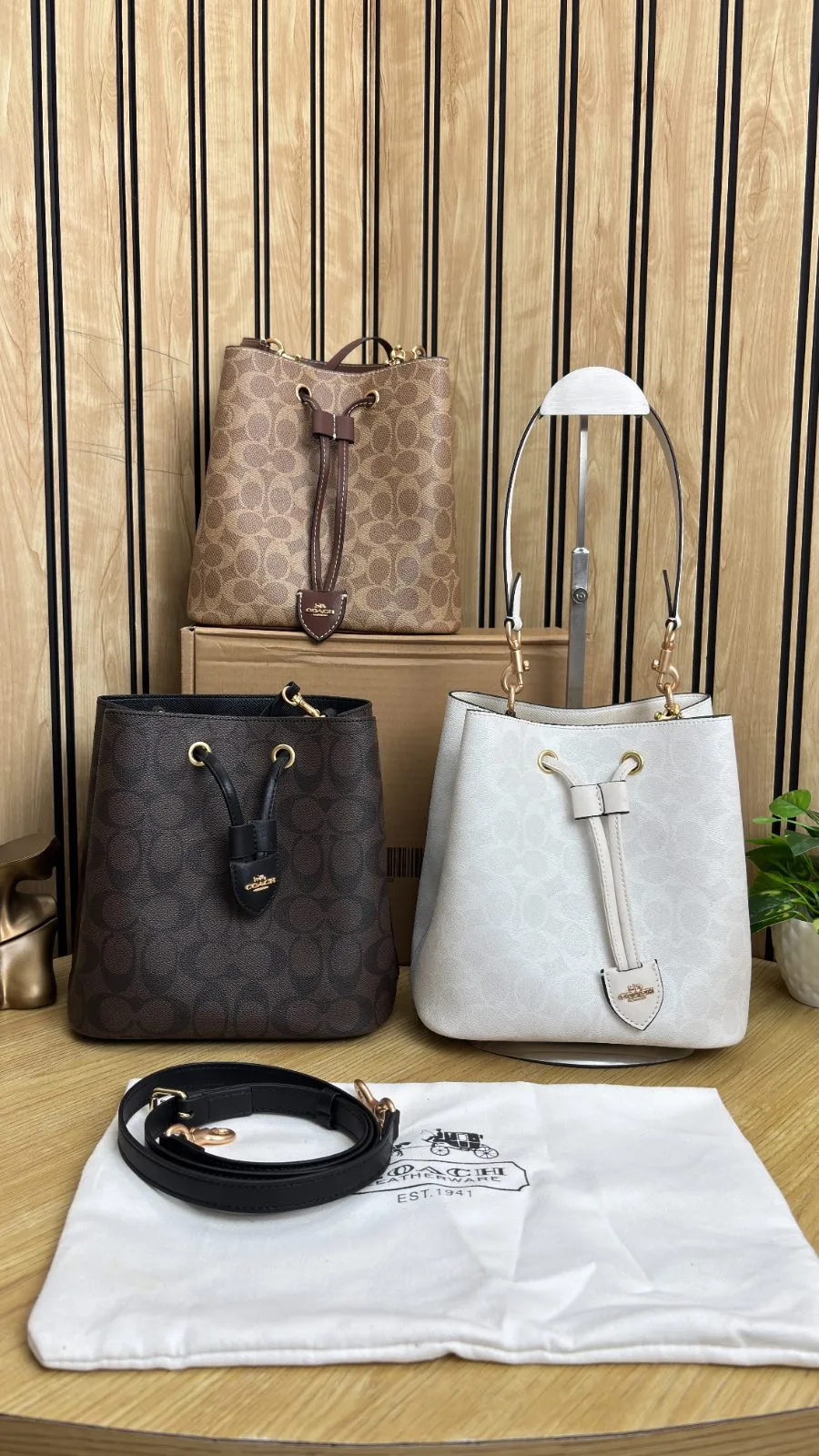 COACH ROWAN MINI BUCKET BAG