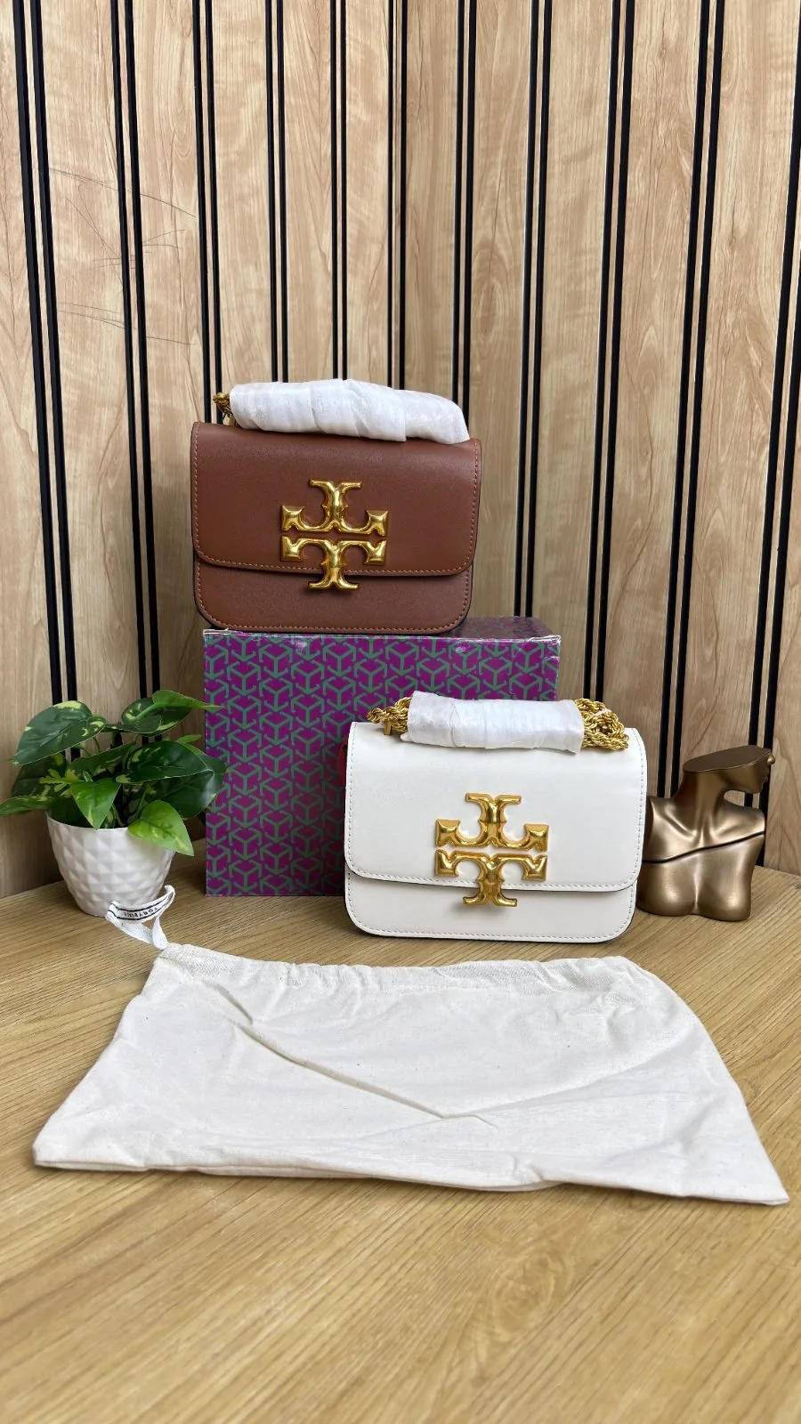 *TORY BURCH ELEANOR SHOULDER BAG HIGH END*