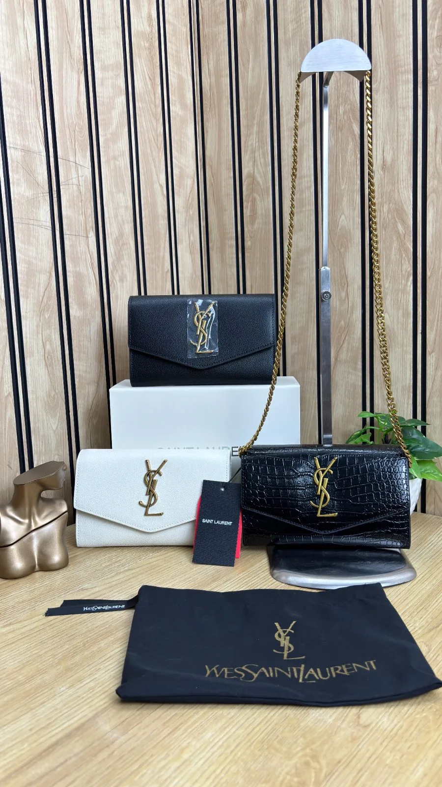 YSL  UPTOWN CHAIN KATE BAG