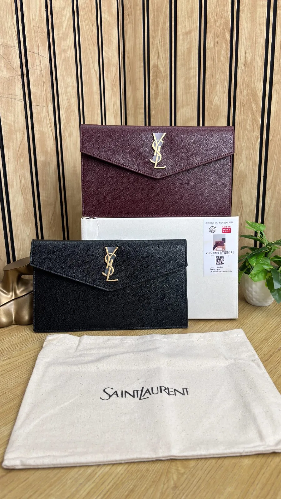 YSL WOMENS UPTOWN POUCH