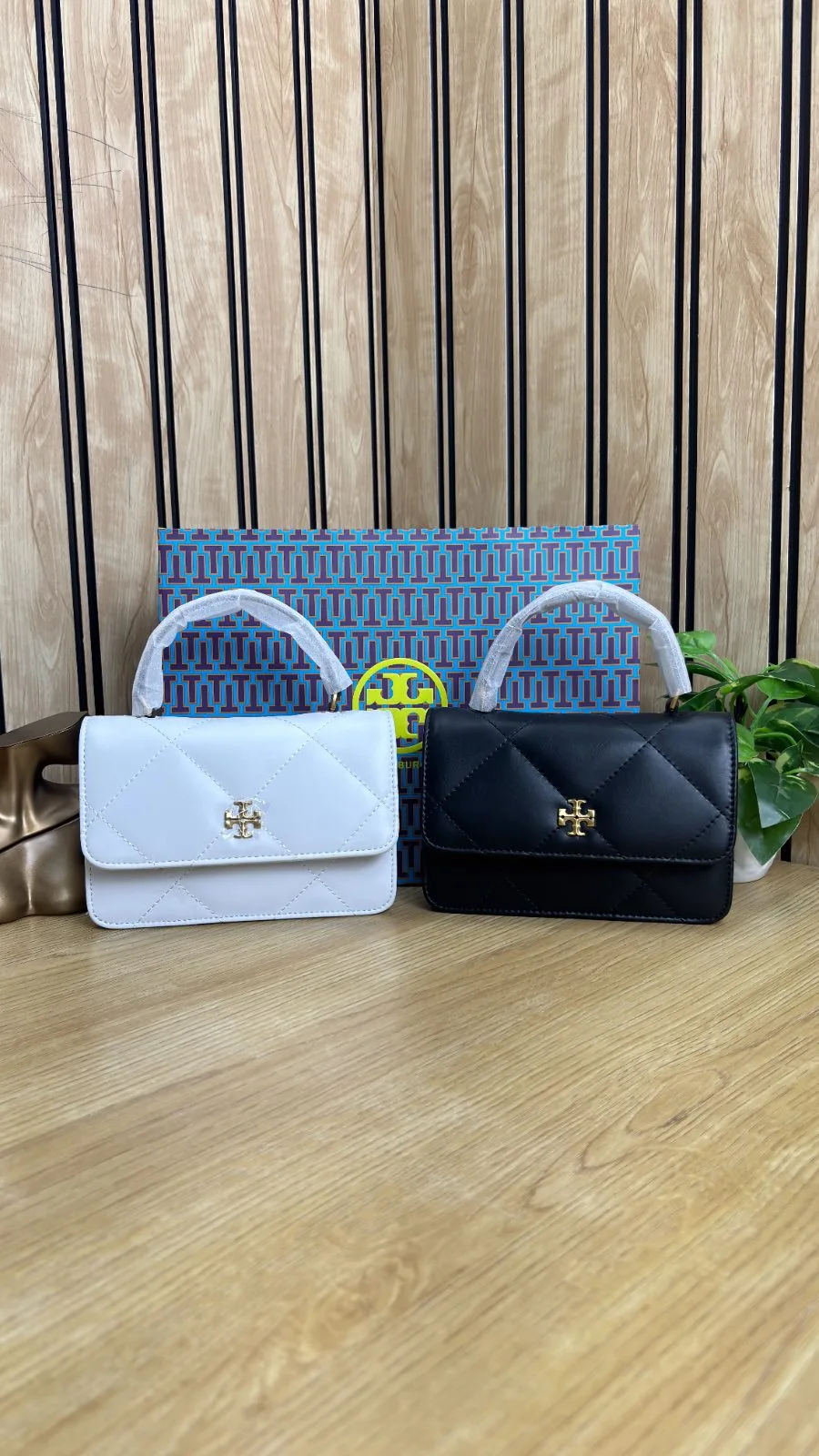 TORY BURCH KIRA QUILTED TOP HANDLE