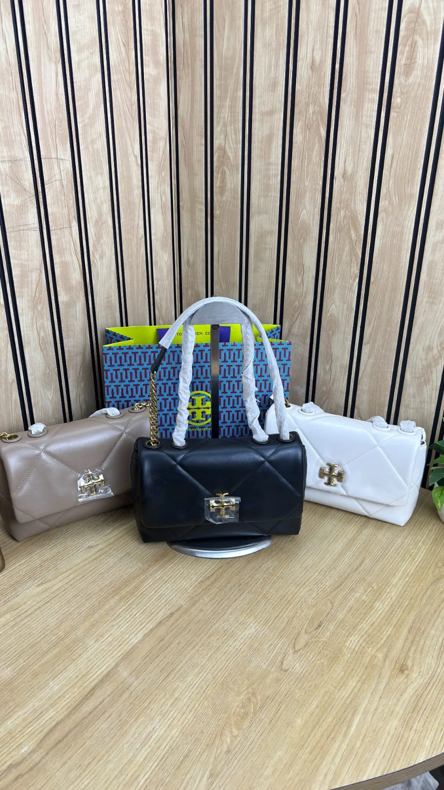 TORY BURCH KIRA QUILTED CONVERTIBLE BAG