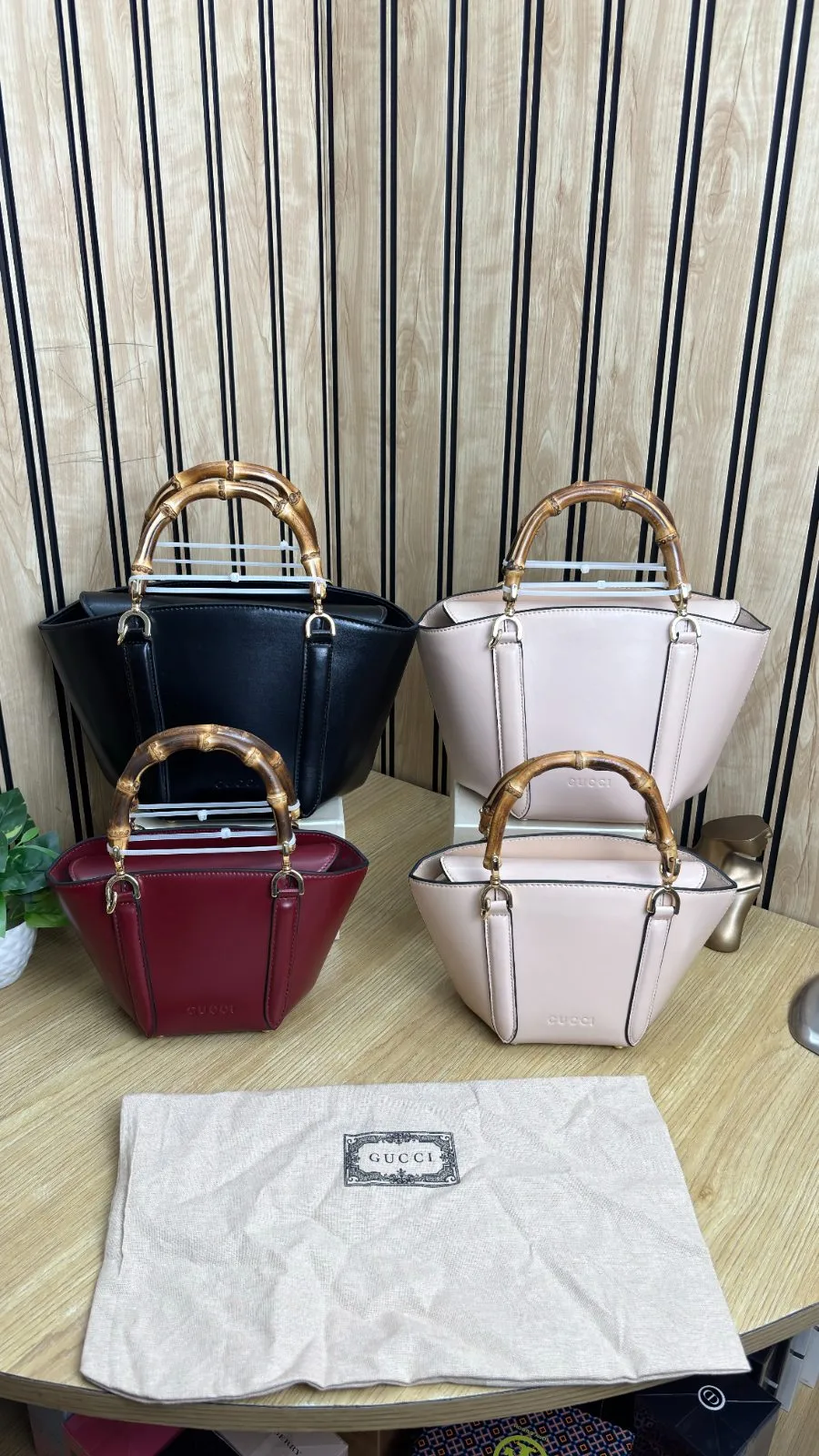 GUCCI BAMBOO TOP HANDLE BAG