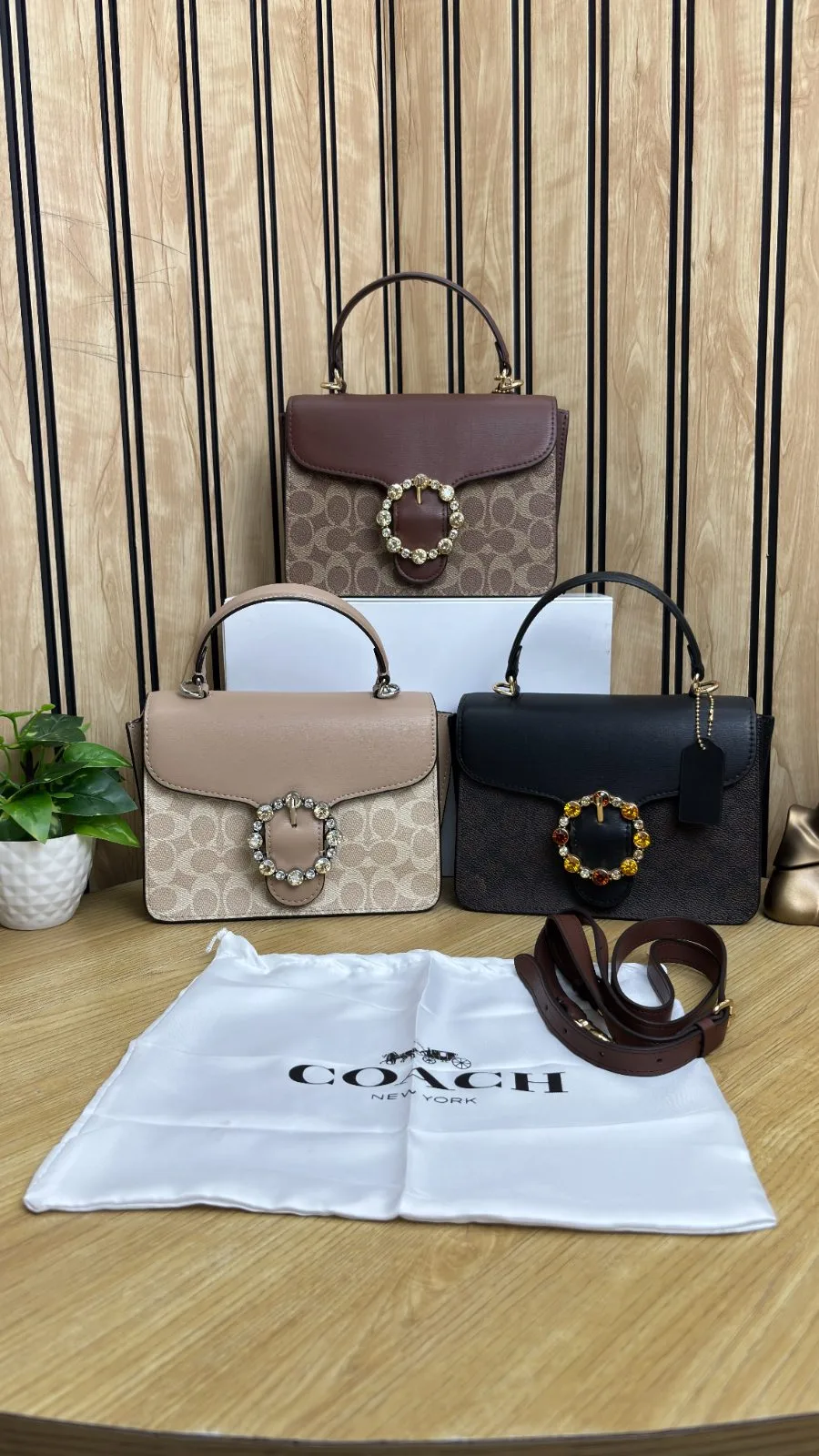 COACH COURTNEY TOP HANDLE BAG