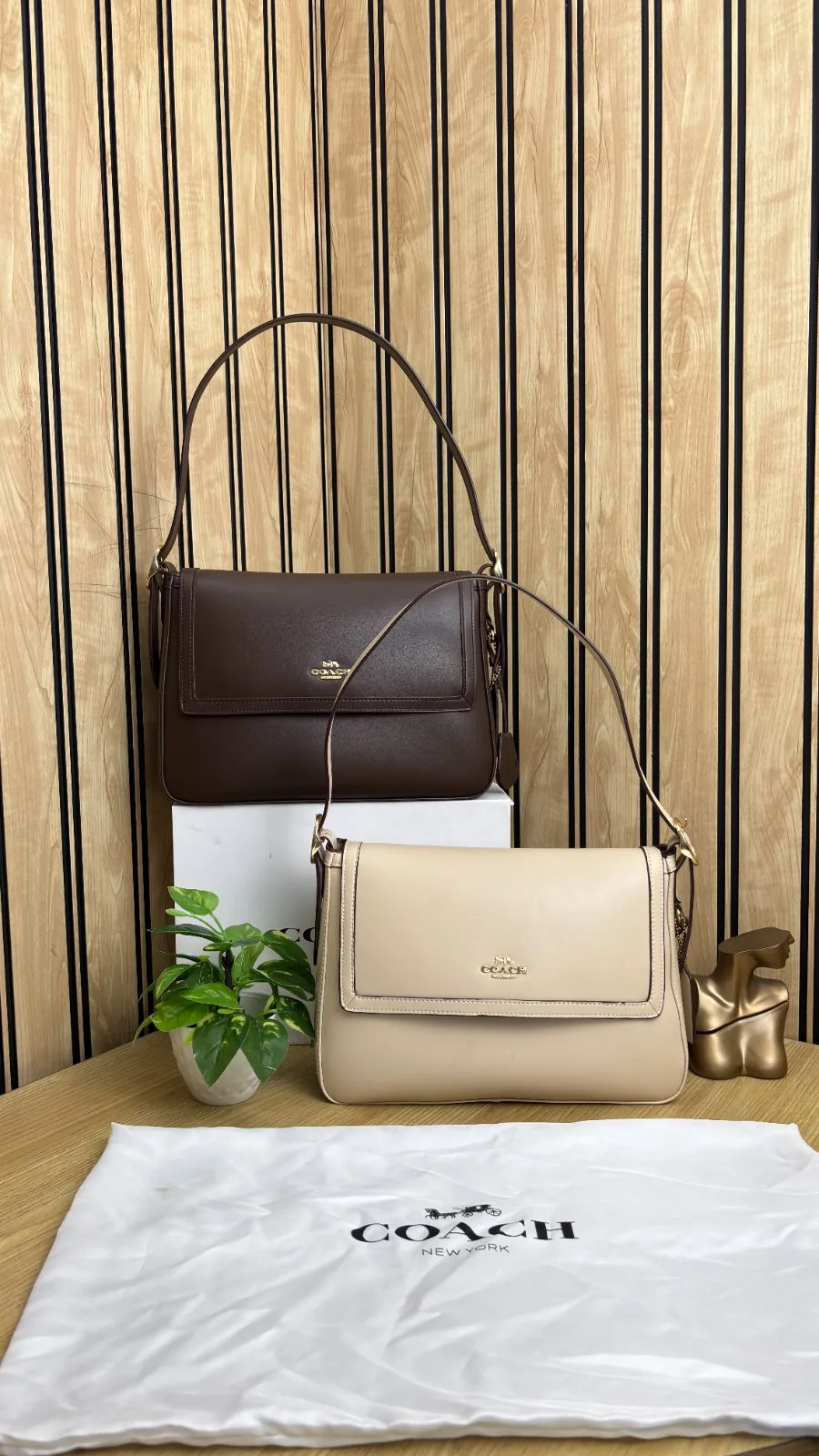 COACH ETTA FLAP BAG